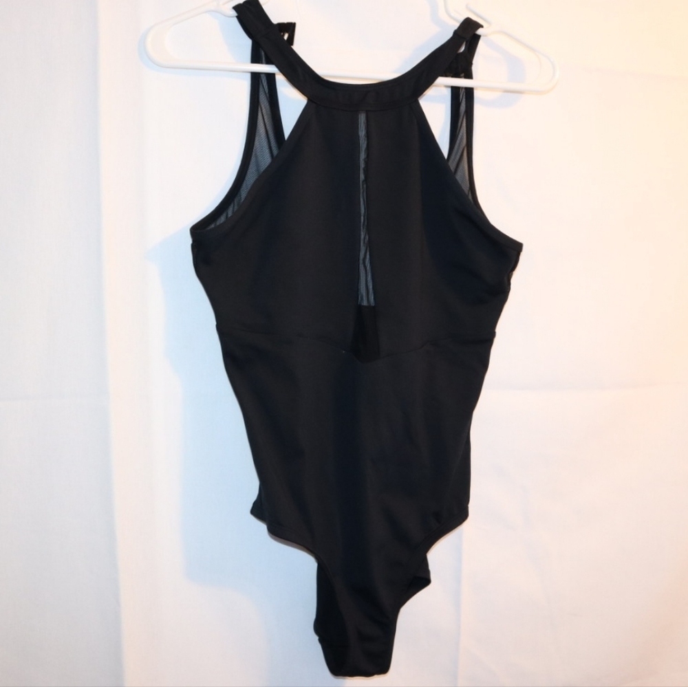 Strut Stuff Black Body Suit Size 14 - Picture 3 of 9